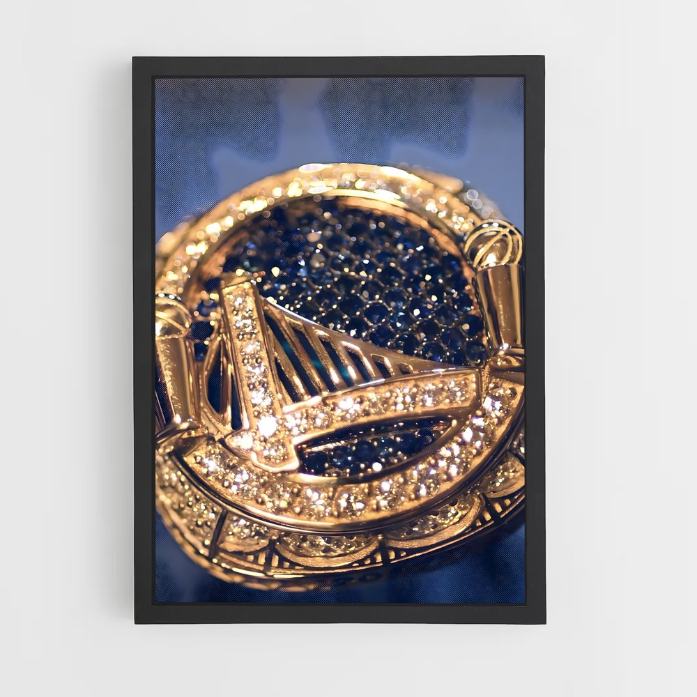 Poster L'Anneau d'Or – affiche Basketball (vue 2)